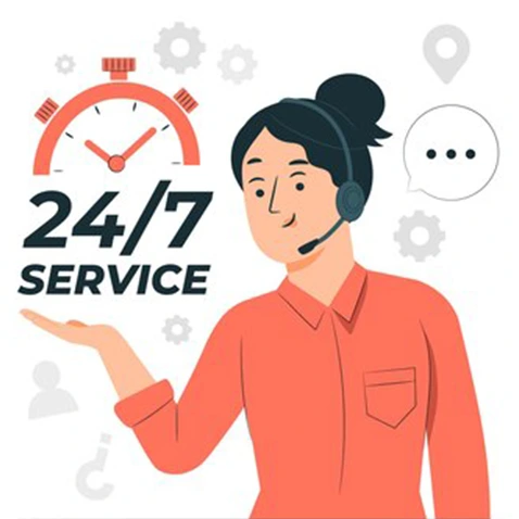 24/7 customer support